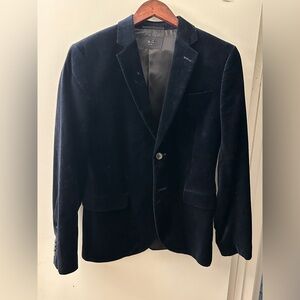 H&M Midnight Black Velvet Blazer